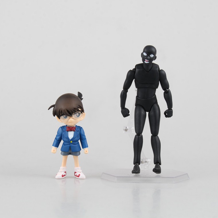 【紫色風鈴】柯南 figFIX 江戶川 柯南 名偵探柯南 犯人 figma SP-001可動盒裝 港版 無證