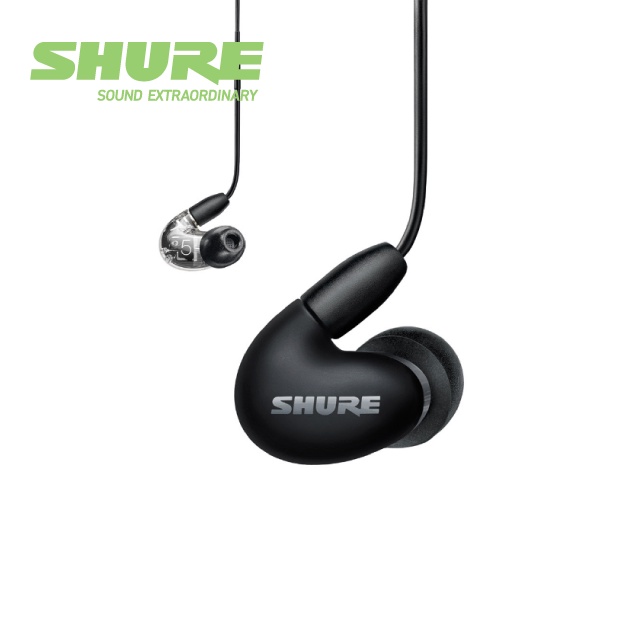 SHURE Aonic 5 新系列旗艦監聽耳機 黑色