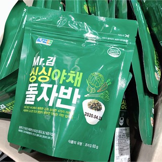 韓國原裝進口香酥芝麻海苔酥60g~大人小孩都愛吃喲~非素食（有洋葱）