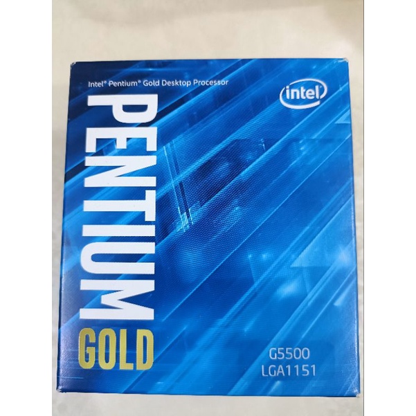 Intel Pentium GOLD G5500 CPU(全新盒裝未拆封使用)