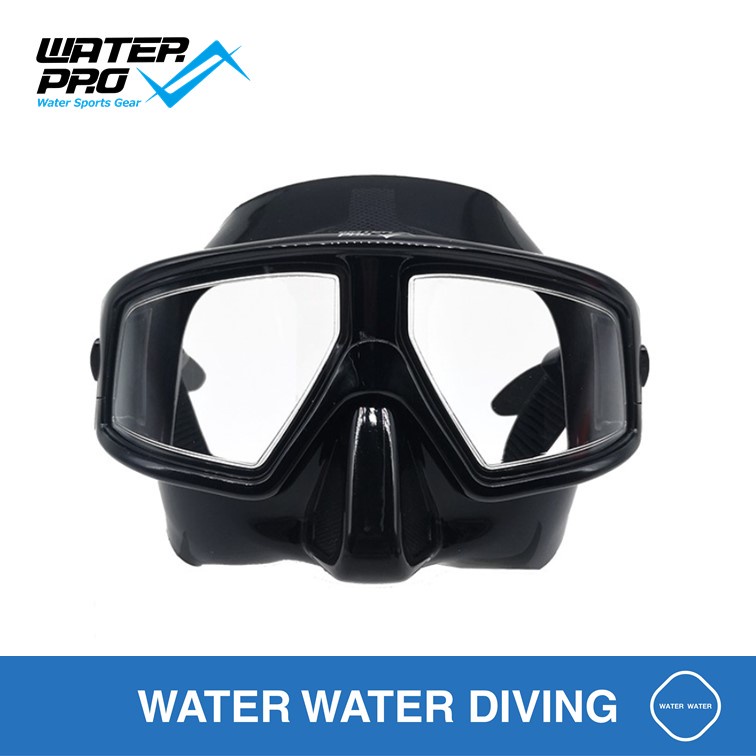 【WATER PRO】X-TWO MASK 低容積雙面鏡 自潛 自由潛水 自潛面鏡
