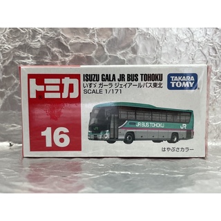 TOMICA NO.16 純售盒子 東北巴士 SUZU GALA JR BUS TOHOKU 多美 TOMY