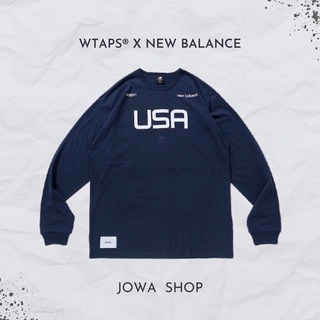 【JoWa】WTAPS x New Balance 長袖 T-shirt 海軍藍 MT01606ELC