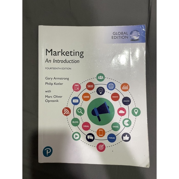 Marketing an introduction 行銷管理 14版 二手書