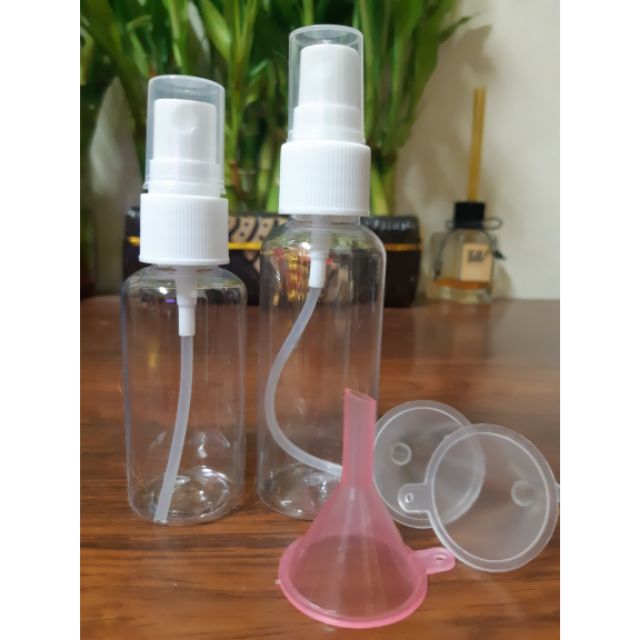 50ml #酒精分裝瓶  #噴霧瓶 #分裝瓶 空瓶 #小噴瓶 #酒精 噴霧  pet  #pp 漏斗