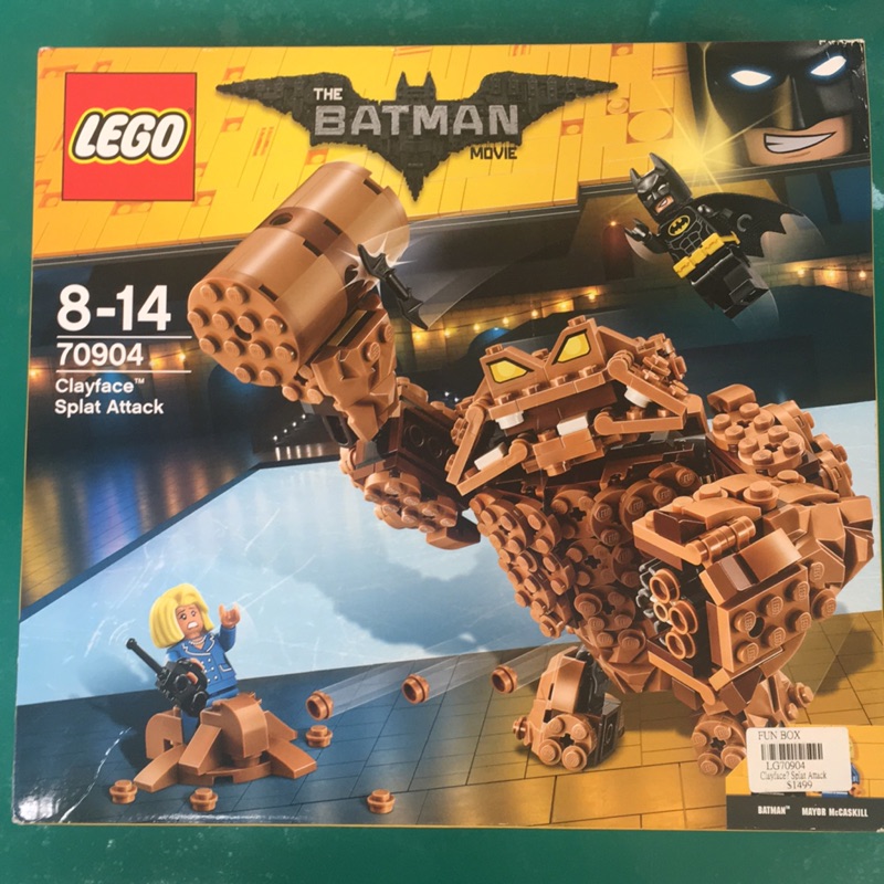 LEGO 樂高 70904 蝙蝠俠電影系列 泥人猛擊 八角刺人 蝙蝠俠 全新未拆