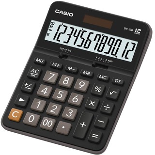 【免運】【CASIO卡西歐】【公司貨附保卡】 CASIO卡西歐 DX-12B 12位元 商用型計算機