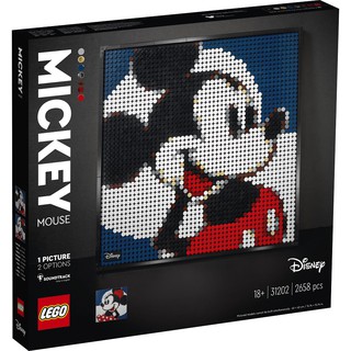 盒損【臺中翔智積木】LEGO 樂高 ART系列 31202 Disney's Mickey Mouse