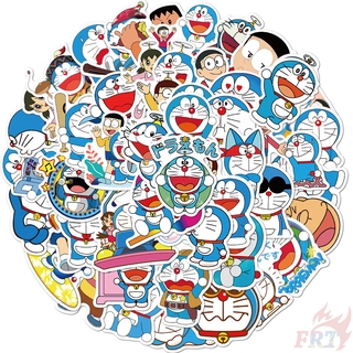 50張入 ❉ Doraemon 機器貓 哆啦A夢 款式2 防水塗鴉貼紙 ❉ 潮流個性摩托車機車電腦行李箱吉他塗鴉貼紙