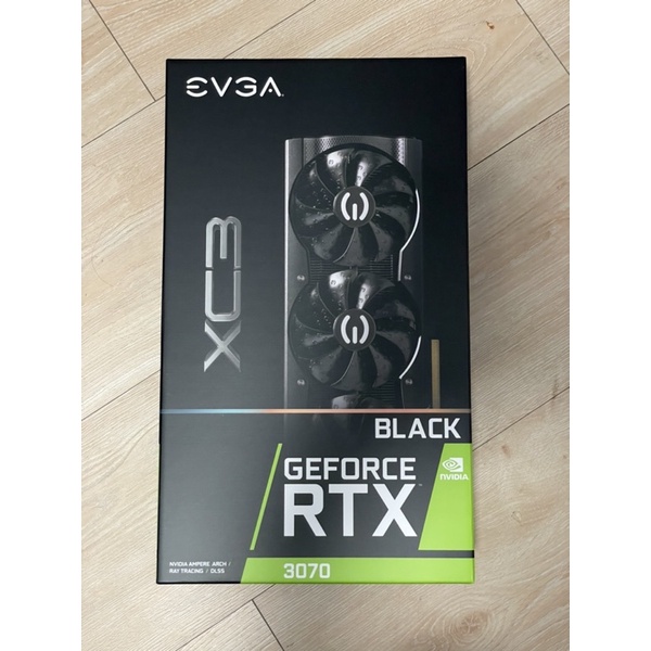 全新 現貨 EVGA GeForce RTX 3070 XC3 BLACK GAMING LHR 顯卡