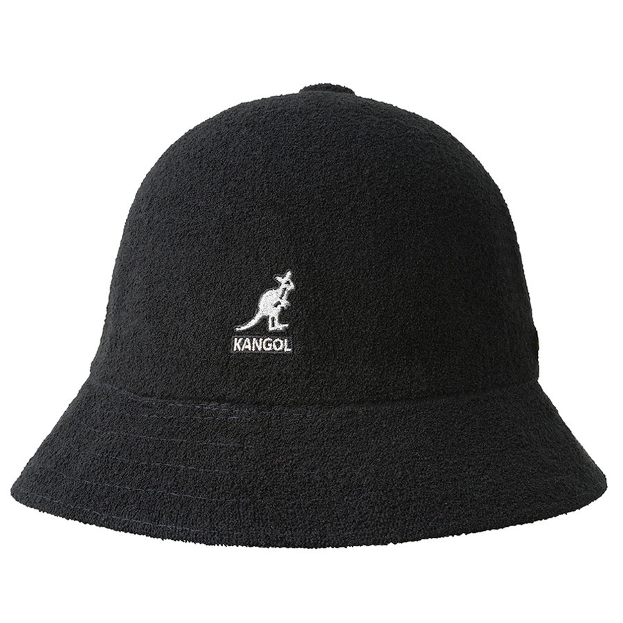 ★KANGOL★ 0397BC BERMUDA CASUAL BUCKET 毛巾布 鐘型帽 漁夫帽 (黑色) 化學原宿