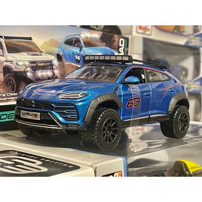 -78車庫- 1:24 1/24 Maisto Bburago 藍寶堅尼 Lamborghini Urus 越野改裝版