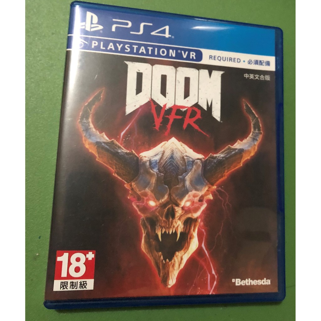PS4 Doom VRF 毀滅戰士VR 中英文版 二手