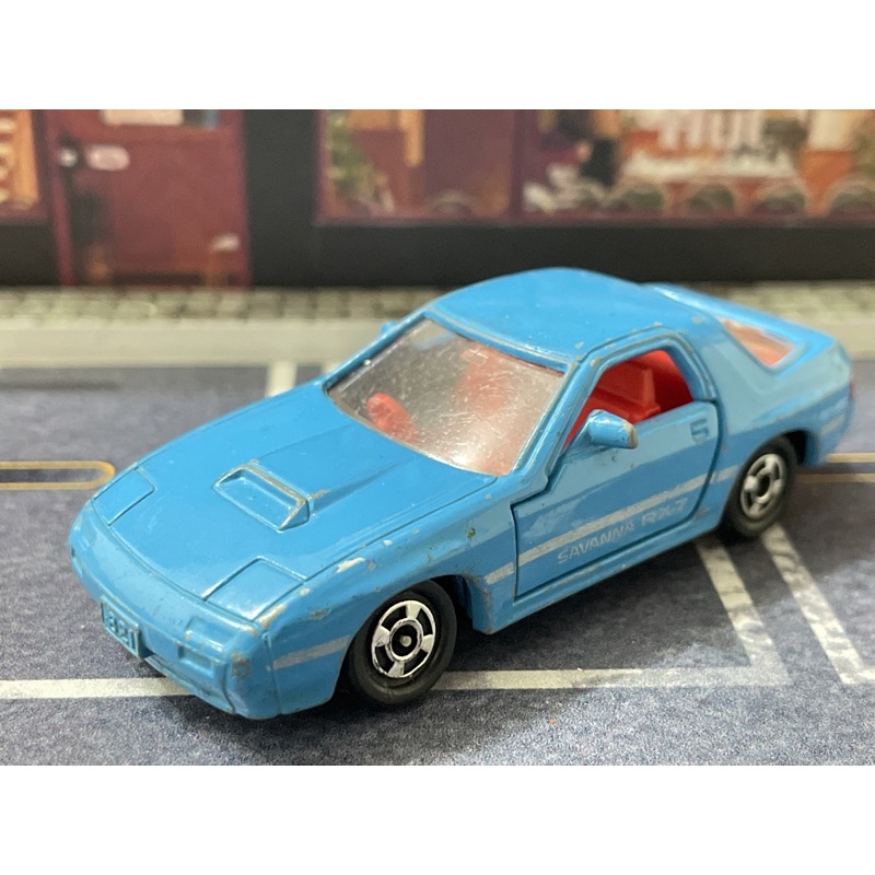 日本製 ）TOMICA No.50 50 Mazda savanna  RX7 RX-7 多美 藍色