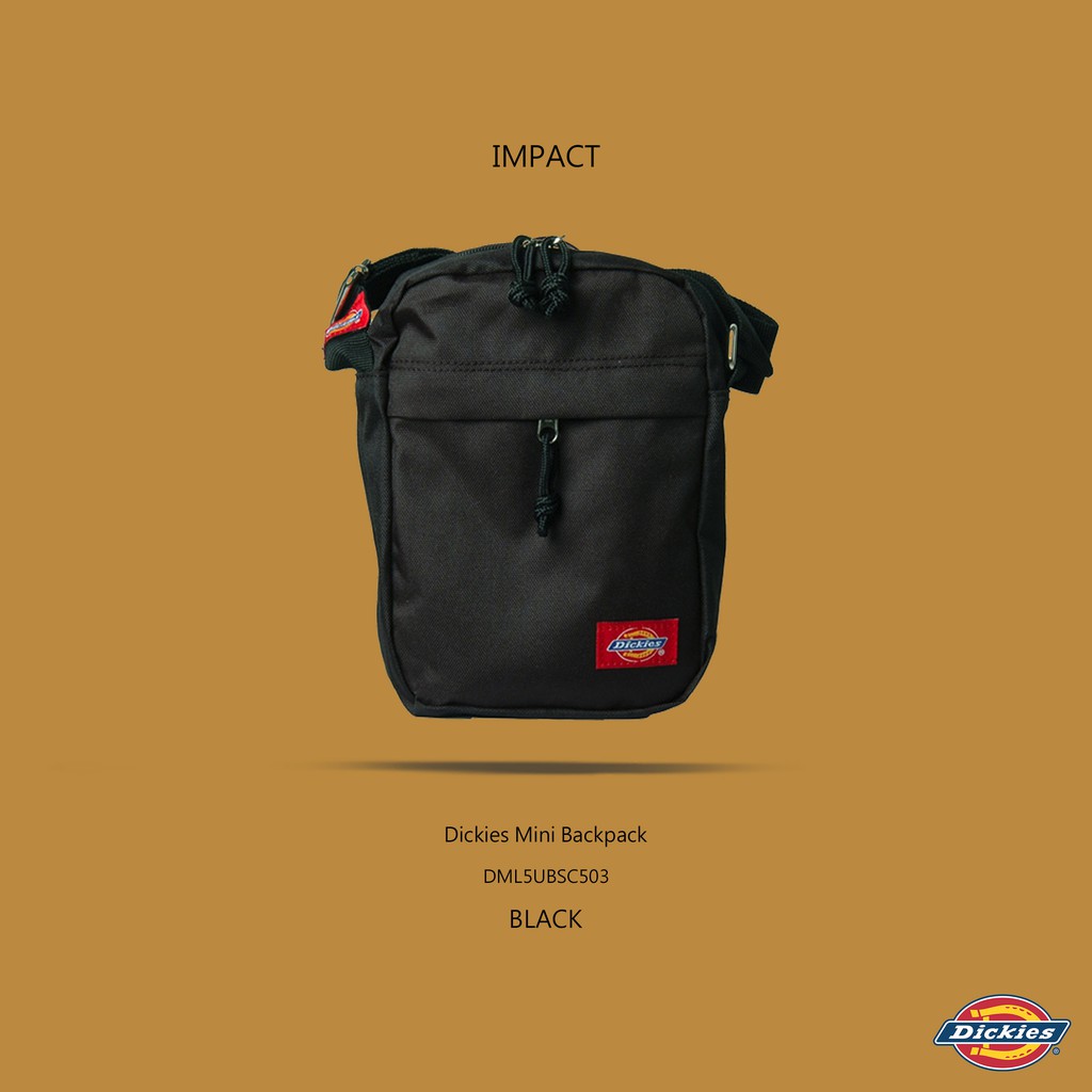 Dickies 黑 韓國限定 腰包 防潑水 斜背包 側背包 迷你 小包 小背包 DML5UBSC503 IMPACT