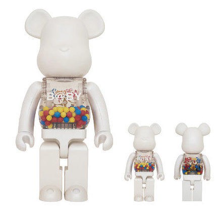 【現貨】Be@rbrick 400%+100% 15周年限定 千秋 Pearl Ver.