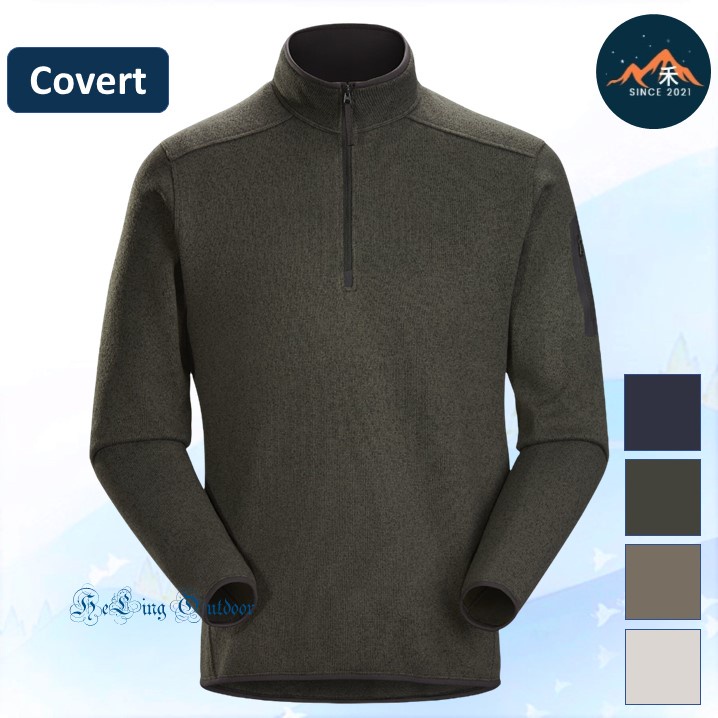 Arc'teryx Covert 1/2 Zip 始祖鳥 刷毛立領保暖上衣-男款