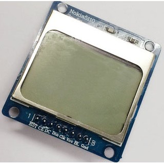 【666】A17=Nokia 5110 LCD 液晶屏模組 Arduino