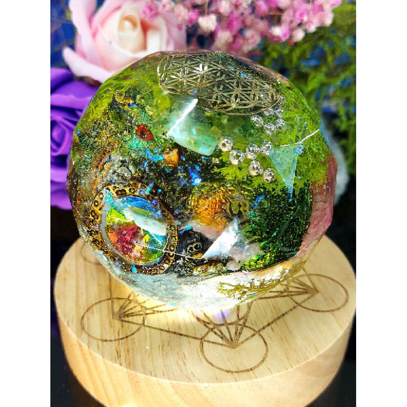 轉化生命之龍 玄澳 龍族奧剛水晶球 更新生命 全新的自己 蝦皮購物