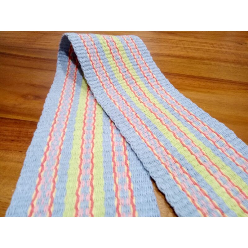 織心手織梭織小圍巾💕埃及有機棉