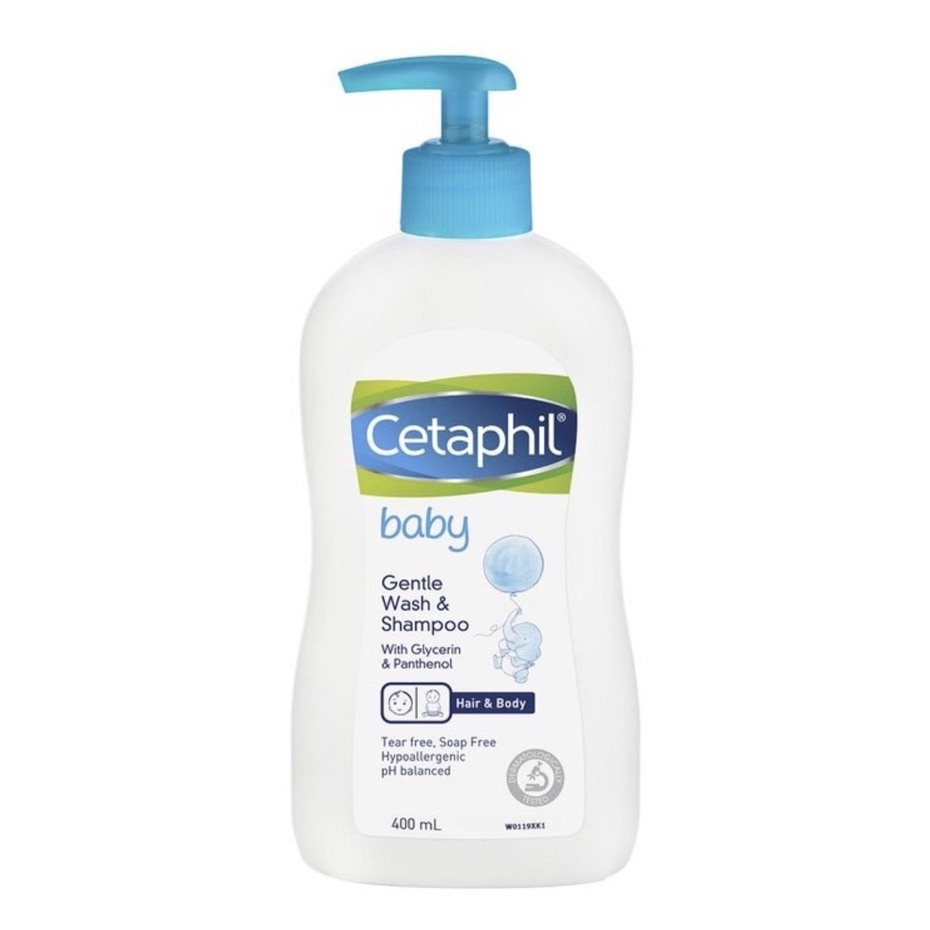 Cetaphil 舒特膚 寶寶溫和洗髮沐浴精 400毫升 洗髮精 沐浴精 單瓶販售 #108722