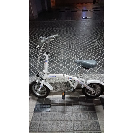 （二手）OYAMA12吋高碳鋼摺疊腳踏車