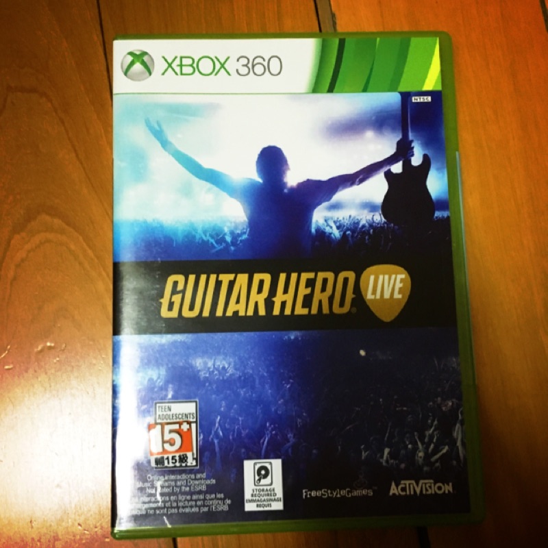 （全新）吉他英雄 xbox360 全新遊戲片