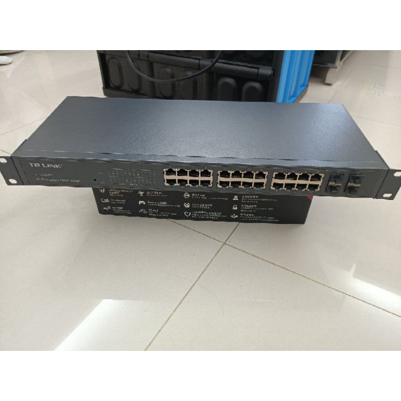 TP-LINK TL-SG2424 24埠 Gigabit 智慧型網路交換器 24-port Switch