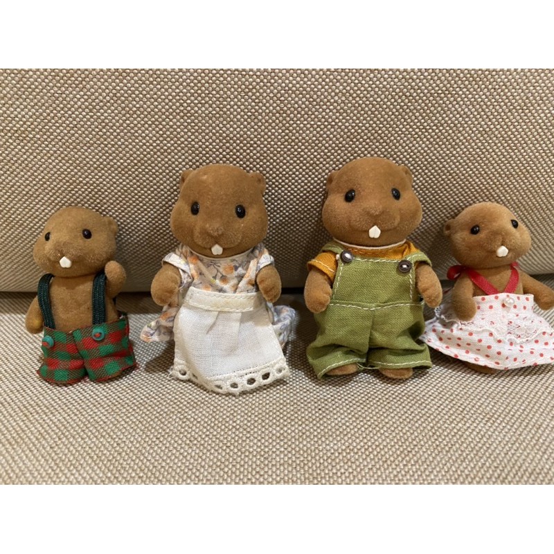 森林家族 絕版 海狸家