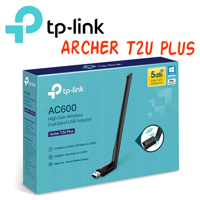 TP-LINK Archer T2U PLUS AC600 AC雙頻 USB 無線網卡