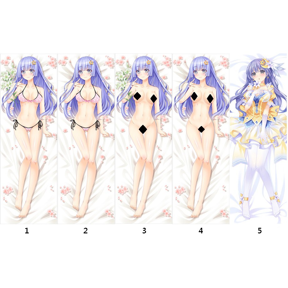 11區date A Live 約會大作戰誘宵美九半身被套開腿開洞雙層可脫半身等身抱枕方枕枕頭 蝦皮購物