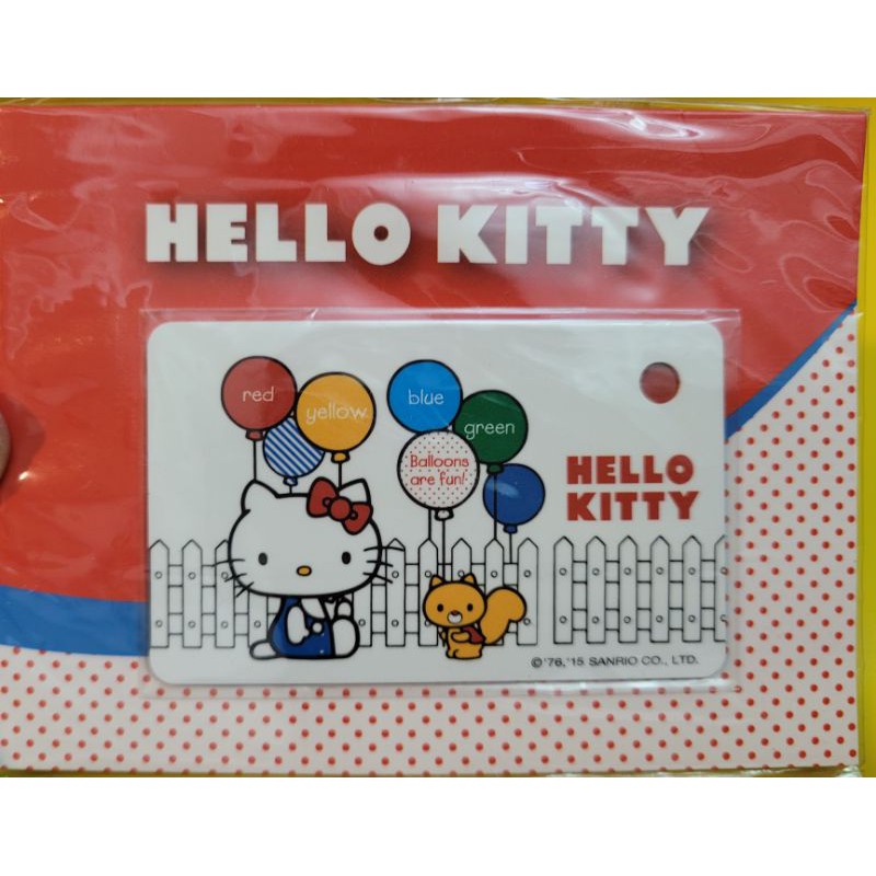 Hello Kitty 歡樂氣球 一卡通迷你卡 普通 蝦皮購物