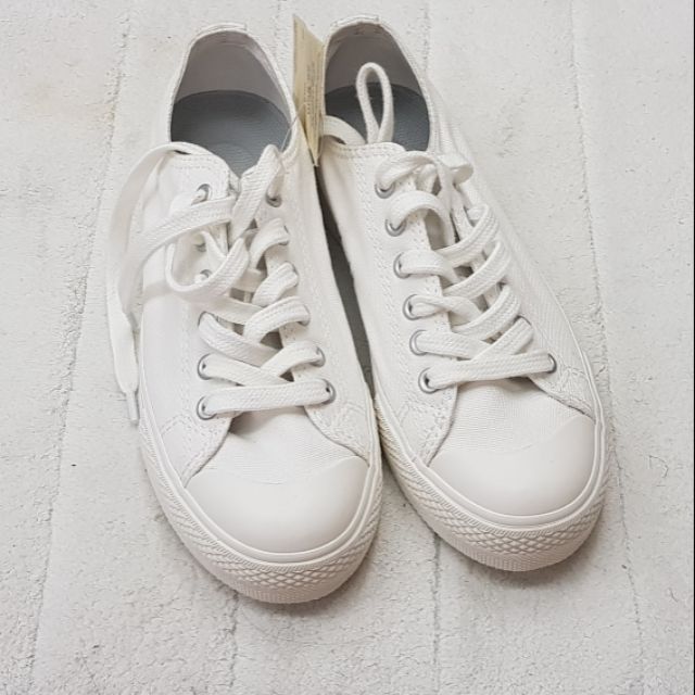【全新】無印良品-舒適休閒鞋 -白色22.5cm
