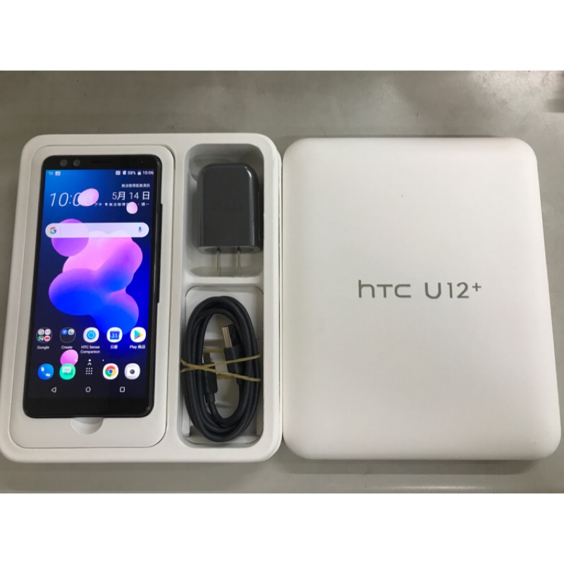 HTC U12+ 64G 黑色！ 只用一星期！