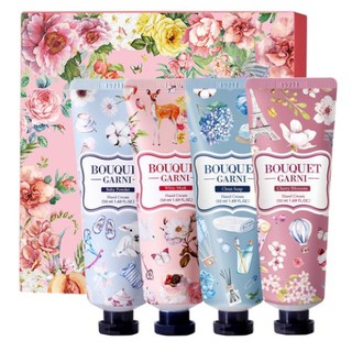 韓國 Bouquet Garni 護手霜 護手乳 4瓶 嬰兒爽身粉 白麝香 肥皂香 櫻花