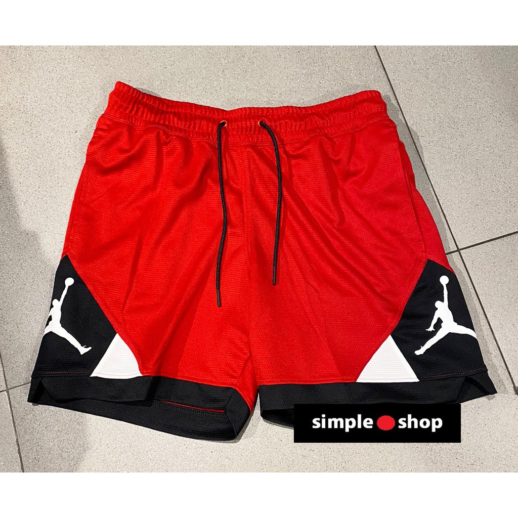 【Simple Shop】NIKE JORDAN DRI-FIT 籃球褲 運動短褲 球褲 紅色 男 CV3087-687