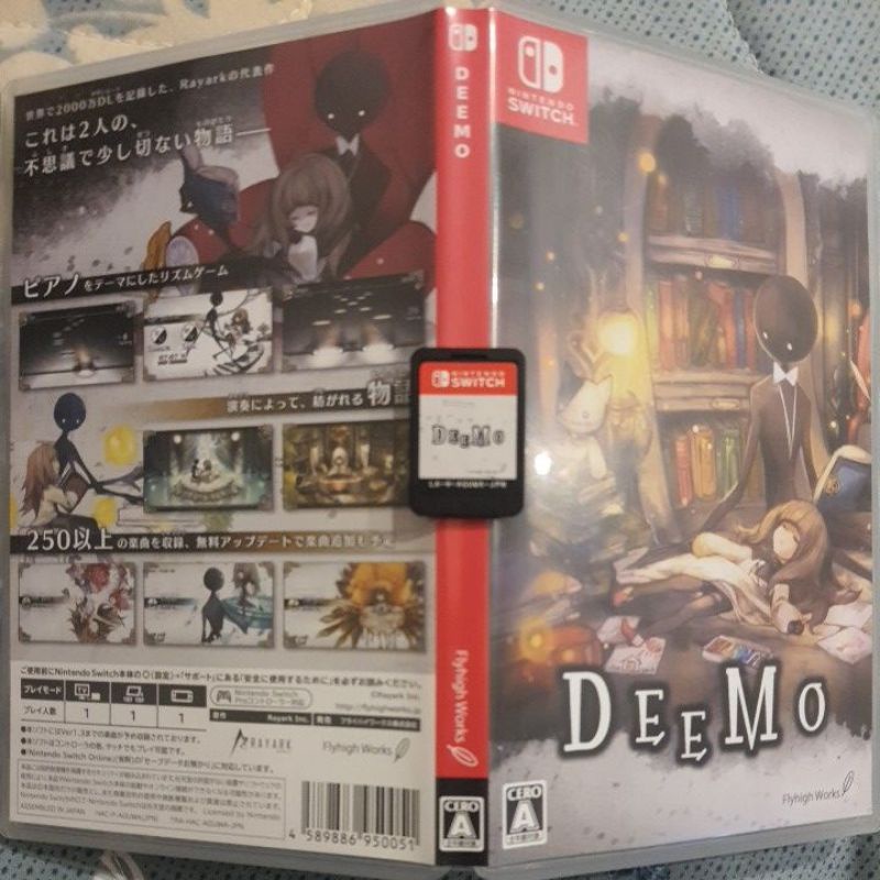 《全新二手 可刷分期 可使用券 現貨速寄》NS SWITCH 古樹旋律 最終演奏 DEEMO 中文日文 雷亞 音樂遊戲片