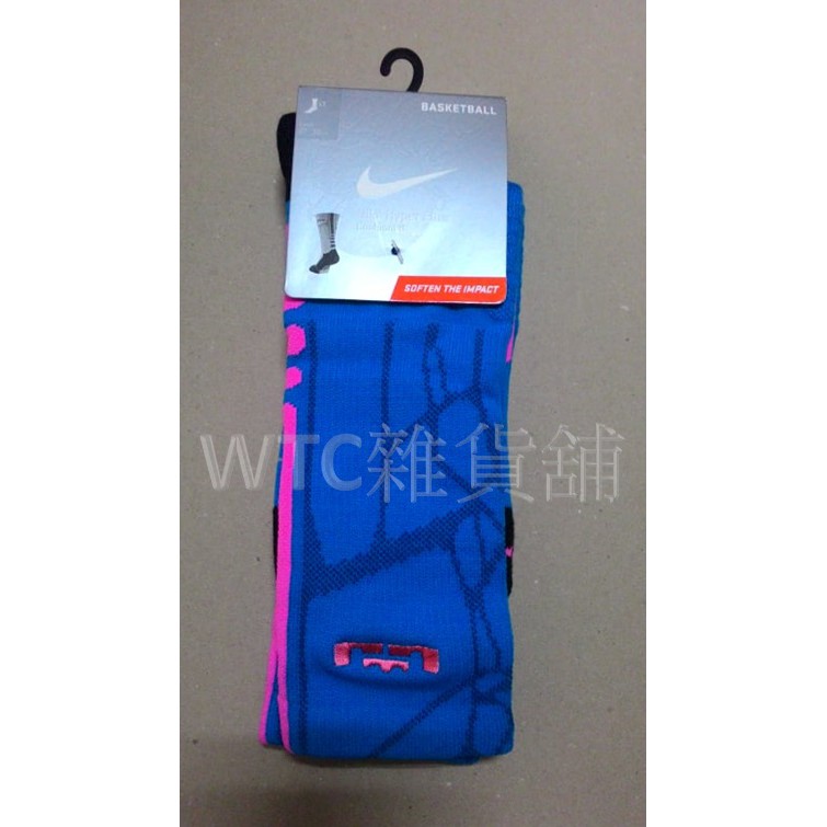 【WTC雜貨舖】NIKE LEBRON HYPER ELITE 菁英襪 南灘配色 SX4885-466