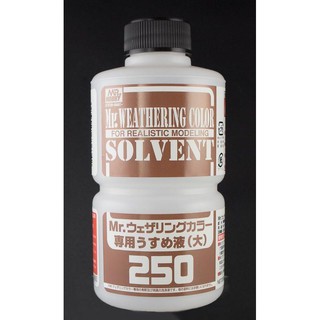 神通模型 郡氏 GUNZE WCT102 WCT-102 擬真舊化漆專用溶劑 (250ml)