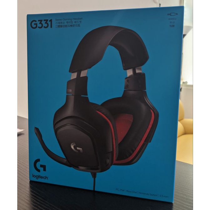 【全新現貨】Logitech 羅技 G331 立體聲電競耳機麥克風