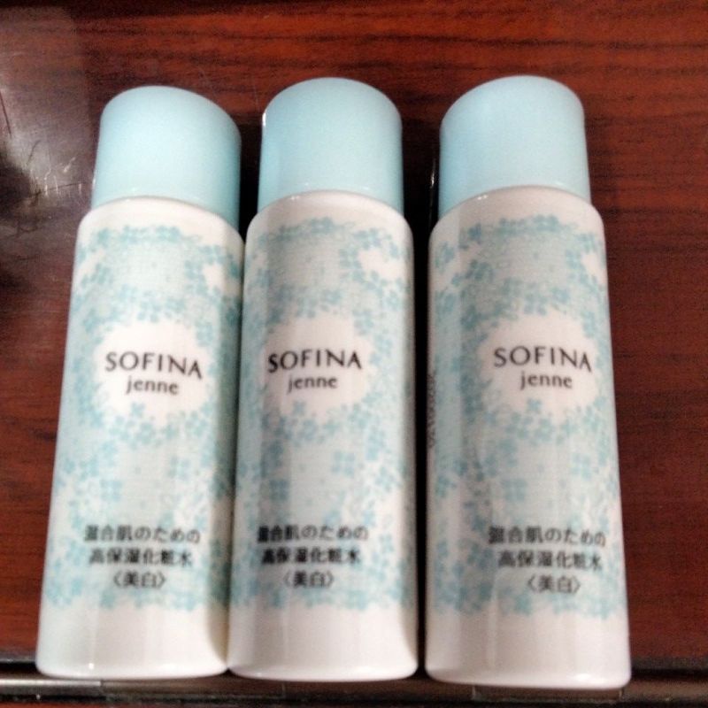 已過期買5送1全新日本製SOFINA蘇菲娜 jenne透美顏混合肌 高保濕化妝水30ml單品