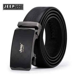 Jeep SPIRIT 1941 ESTD 正品男士頂級真皮自動扣皮帶