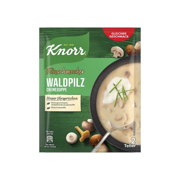 德國版Knorr康寶濃湯---野菇濃湯/白蘆筍濃湯/南瓜濃湯/雞油菇濃湯（秋冬限定）