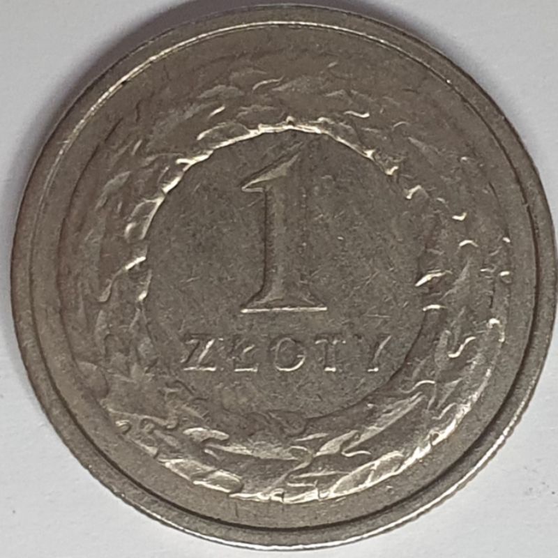波蘭 舊版1茲羅提流通幣 年份隨機