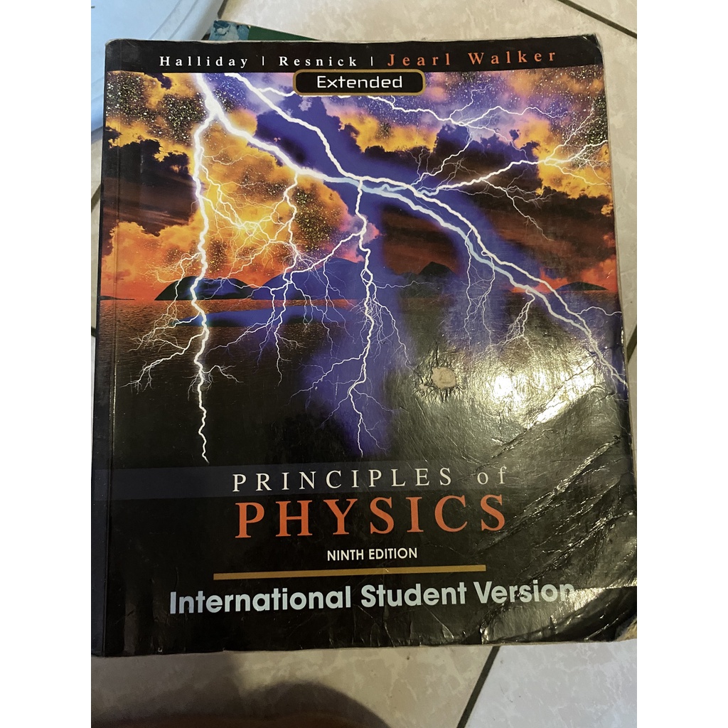 Principles of Physics 9th David Halliday 大學普通物理 0470561580