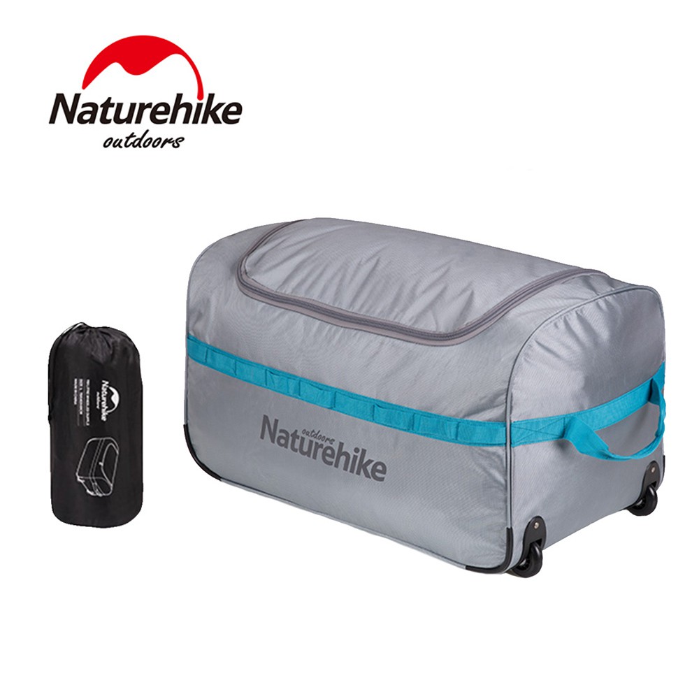 Naturehike 大容量可折疊附滾輪行李袋 收納包 110L