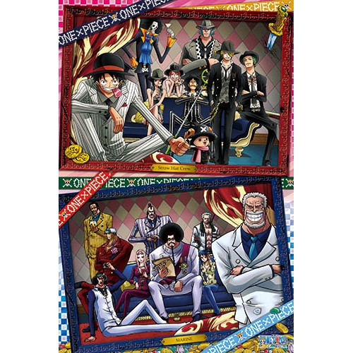 海賊王 海軍總部草帽海賊團西裝 拼圖1000片 貨號 Hp 138 蝦皮購物