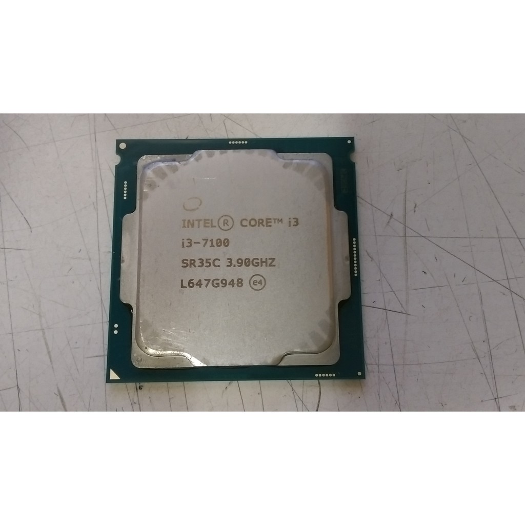 Intel i3-7100 1151 腳位 過保固 無風扇 正式版 售$2400元