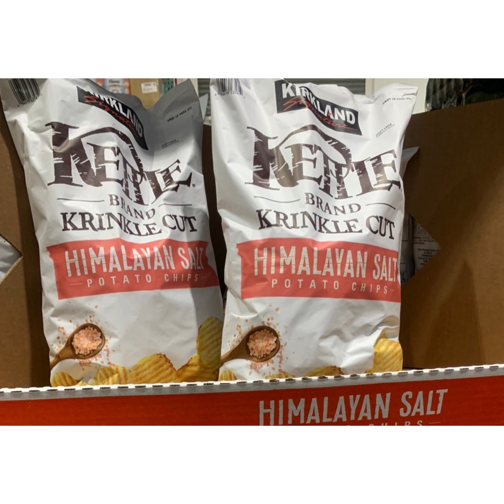 🛒好市多商品代購-科克蘭 喜馬拉雅粉紅鹽薯片 907公克