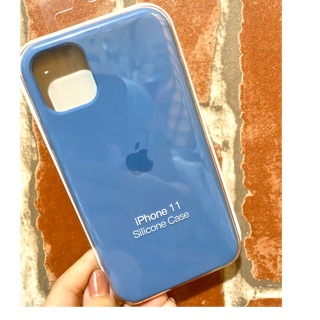 蘋果手機殼iPhone11 現貨。矽膠 軟殼 素色天空藍、淺藍色